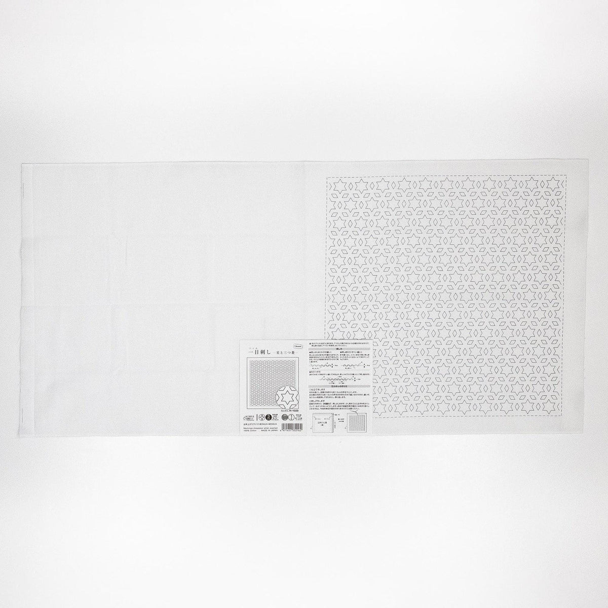 The image is a plain white sheet of paper with a printed pattern on it.