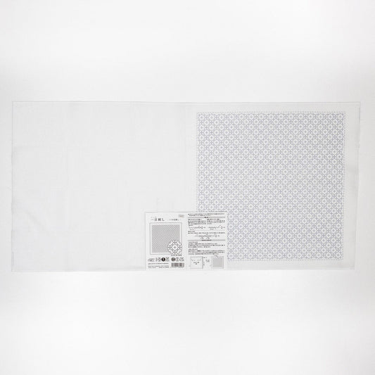The image is a plain white sheet of paper with a small square pattern on it.