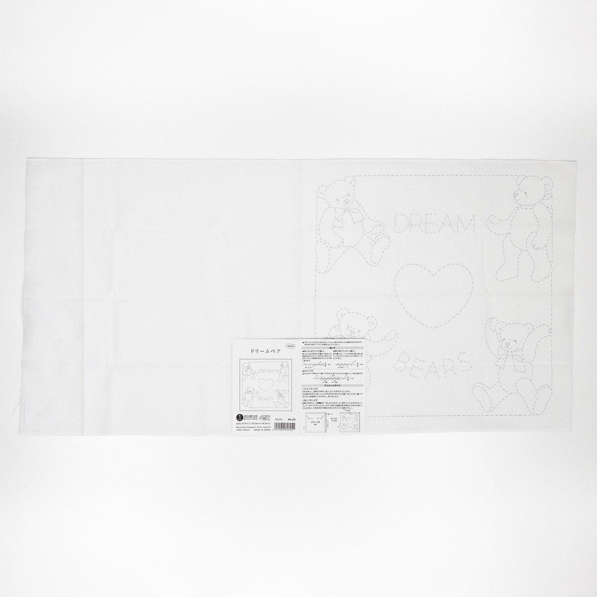 The image is a white sheet of paper with a drawing of teddy bears and the words "Dream Bears" written on it.