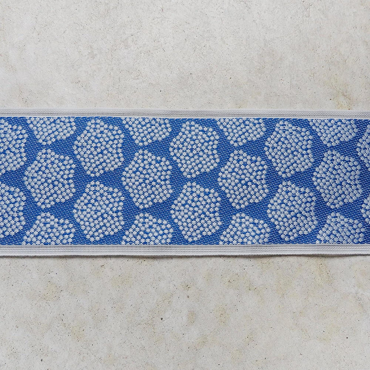 Tatami Edge Tape, Japanese Jacquard Trim | Stiff Woven Border | Heavyweight 8Cm ? 10M, Japan Made