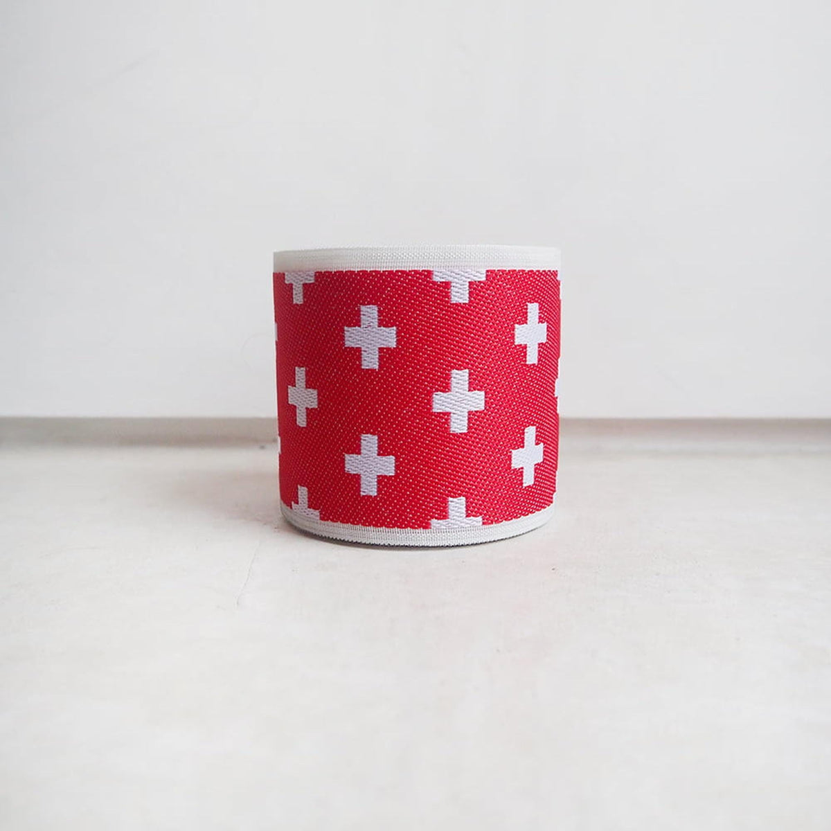 Tatami Edge Tape, Cross-Pattern Japanese Jacquard | Heavyweight Trim | 8cm x 10m