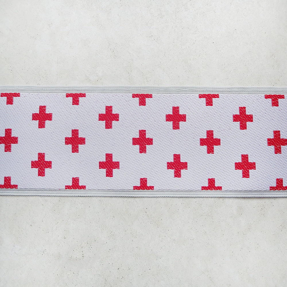 Tatami Edge Tape, Cross-Pattern Japanese Jacquard | Heavyweight Trim | 8cm x 10m
