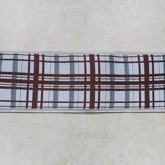 Tatami-beri Ribbon, Japanese Jacquard Trim | 8cm Wide, 10m | Bag Making & Bookbinding