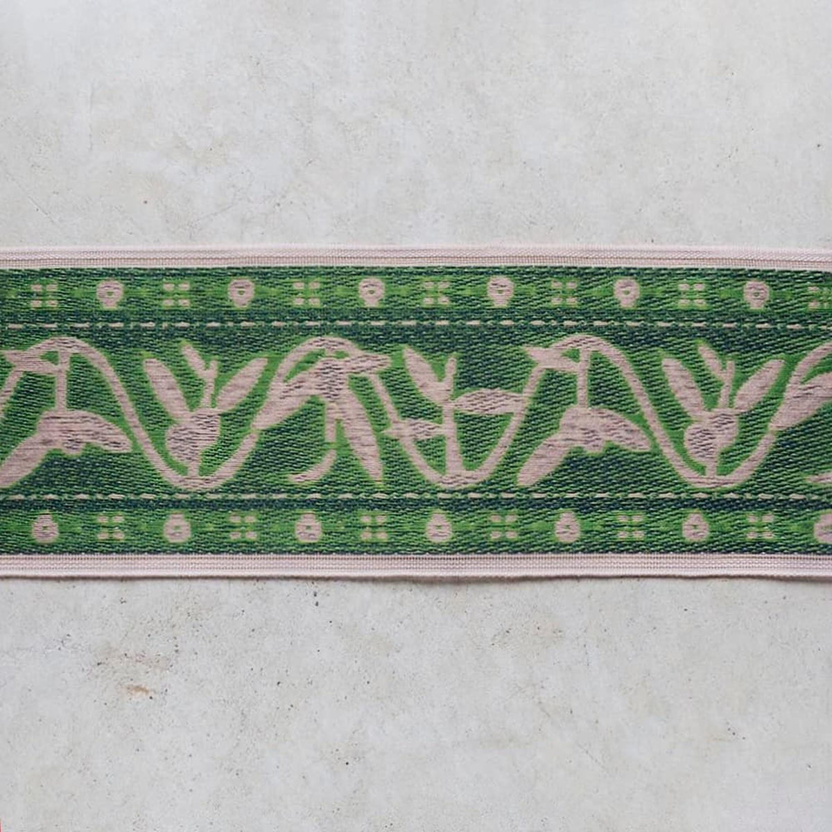 Tatami Edge Tape, Japanese Jacquard | Heavyweight Trim | Bag Making & Crafting