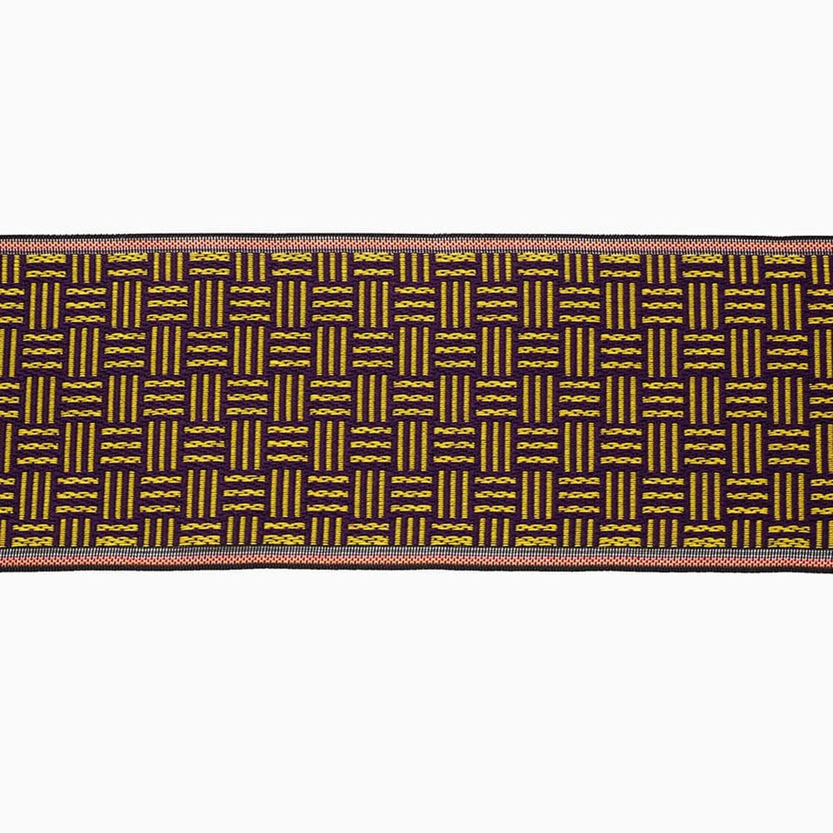 Tatami Edge Tape, Japanese Jacquard Ribbon | Stiff Heavyweight Trim | 8cm x 10m