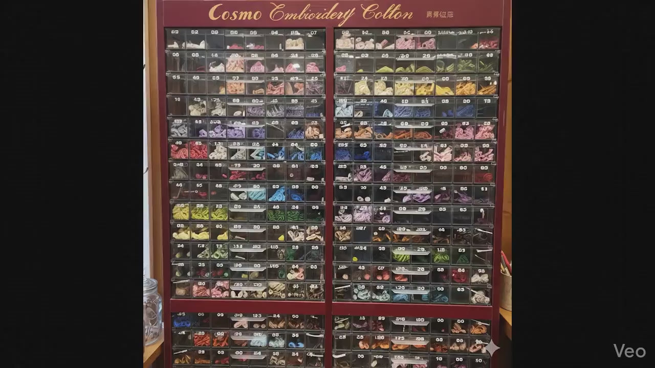 Cosmo Cotton Embroidery Floss: Size 25 - Soft, Silky Sheen Thread